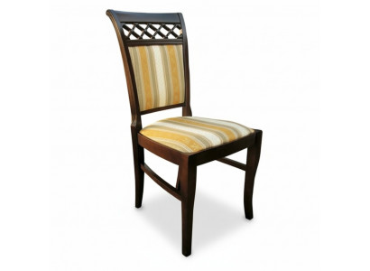 Set 2x Sessel Stuhl Design Holz Stoff Stühle Polster Gastro Esszimmer Textil