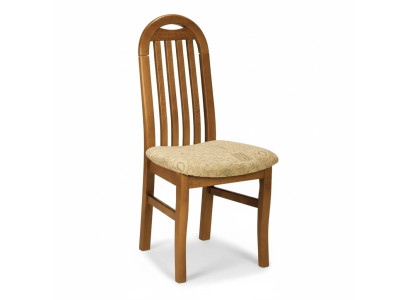 Design Stuhl Set 1x Sessel Holz Textil Stühle Gastro Stoff Esszimmer Neu