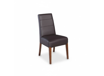 Lehnstuhl Gastro Design Sessel Holz Polster Esszimmer Leder Stuhl Stühle