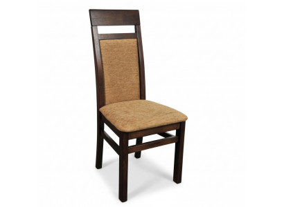 Set 4x Massivholz Sessel Esszimmerstuhl Stoff Polster Stühl Gastro Esszimmer