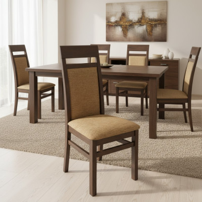 Sessel Holz Lehn Esszimmer Stuhl Leder Polster Gruppe Gastro 20x Set Stühle Neu
