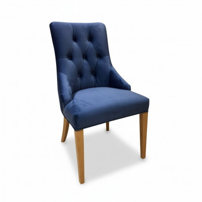 Sessel Holz Lehn Chesterfield Stuhl Leder Polster Gruppe Gastro 8x Set