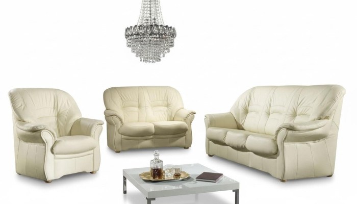Design Relax Sofas Couch Polster Dreisitzer Couchen Kunstleder Sofa