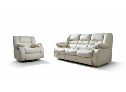Verstellbare Sofagarnitur Elektrische Leder Fußstützen Couch Sofa Kino
