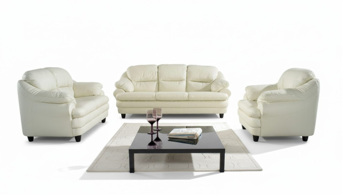 Sofa 2 Sitzer Design Sofas Polster Couchen Leder Relax Deko Moderne Sitz