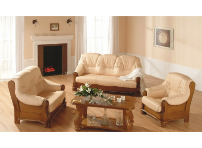 Sofagarnitur 3+2+2 Sitzer Wohnlandschaft Sofas Klassische Couchen Polster Neu