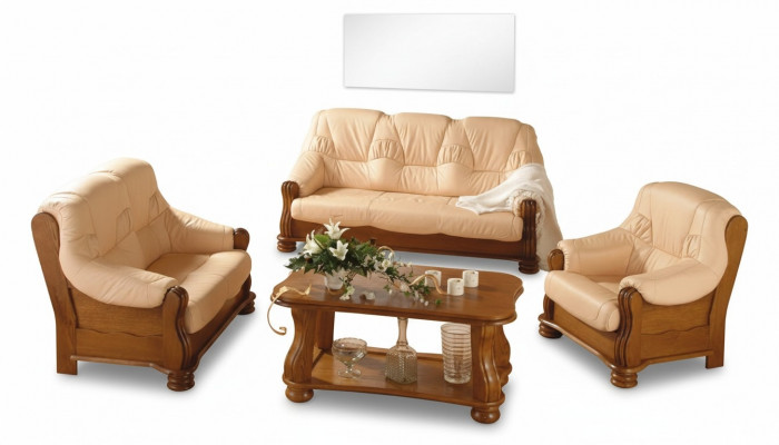 Zweisitzer Sofa 2 Sitzer Klassische Sofas Couchen Polster Neu (ohne 3+1Sitzer)