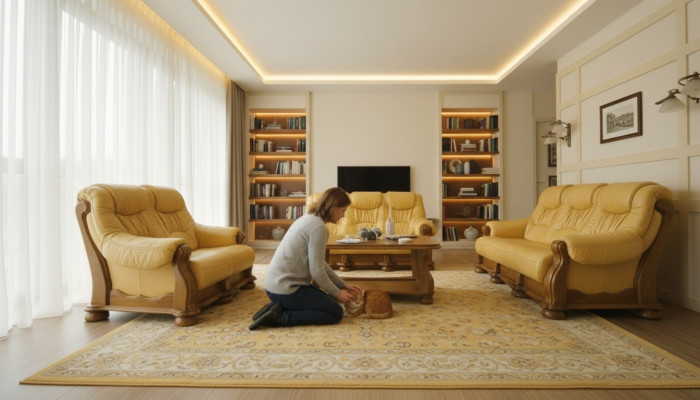 Sofagarnitur 3+2 Sitzer Klassischer Wohnlandschaft Couchen Sofas Polster