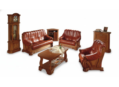 Sofagarnitur 3+1 Sitzer Klassischer Couchen Wohnlandschaft Polster Sofas