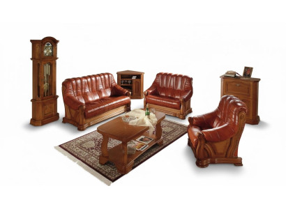 Sofagarnitur 3+2 Sitzer Klassischer Wohnlandschaft Sofas Couchen Polster Neu