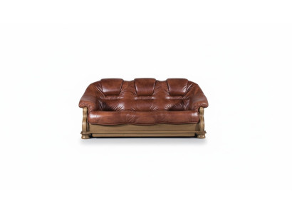 Klassische Dreisitzer Couch Sofas Polster Sofa 3 Sitzer Leder Couchen
