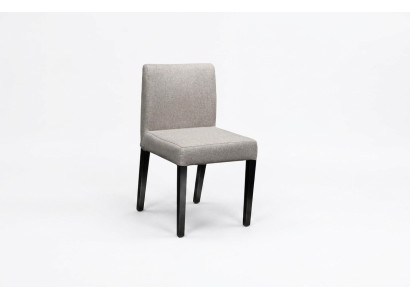 Stuhl 1x Ess Zimmer Polster Stuhl Sessel Lounge Club Textil Sitz Leder Fernseh