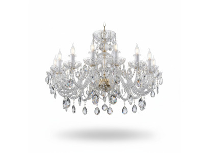 Klassischer Leuchte Lampe Kronleuchter Decken Beleuchtung Kristall Neu Bohemia
