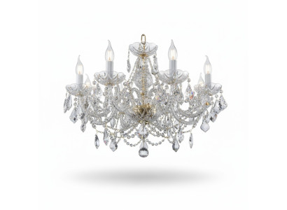 Kronleuchter Kristall Leuchte Deckenleuchte Hängeleuchte Lampe Luster Bohemia