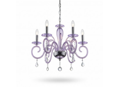 Bohemia Moderne Kronleuchter Licht Deckenleuchten Kronleuchter Kristall Mauve Lampe