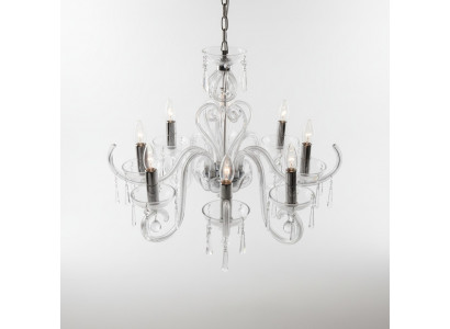 Bohemia Modern Leuchte Decken Leuchte Leuchter Kristall Lampe Kronleuchter Gold