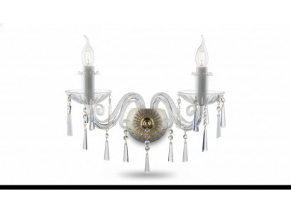 Bohemia Wandleuchte Leuchte Leuchte Wandkronleuchter Wand Lampen Kristall Luster