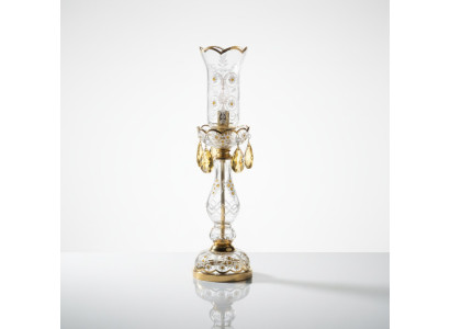 Tischleuchte Tisch Lampe Kronleuchte Kristall Antik Stil Leuchte Leuchten Lampen