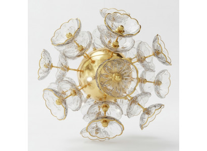 Bohemia Kristall Kronleuchter Luster Hängeleuchte Leuchte Lampe Deckenleuchte