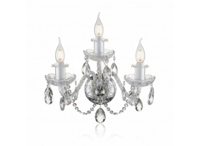 -Glas Kristall Wand Lampe Kron Leuchter Wohn Zimmer Beleuchtung Elite Bohemia