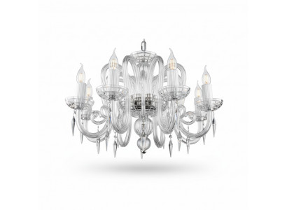 Wohn Ess Zimmer Luster Kronleuchte Deckenlampe Leuchte Lampe Kristall Lampen