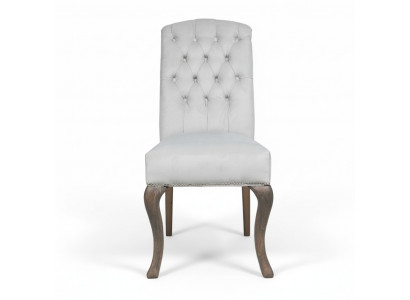 Designer Graue Chesterfield Stühle Polster-Garnitur Hotel-Gruppe x2-er Set