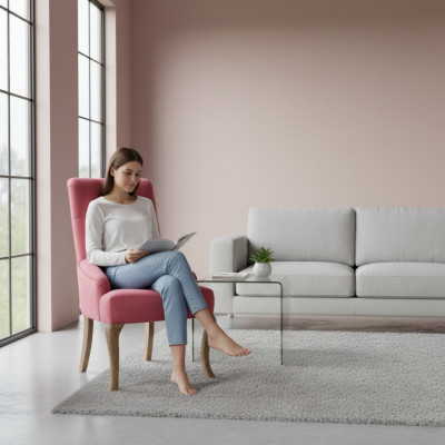 Rote Chesterfield Stühle Exklusive Stuhl Garnitur Esszimmer Set Gruppe x4 Sessel