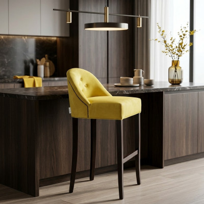 Barhocker Barstuhl Samt Stoff Design Barstühle Bar Hocker 4er Set Tresen