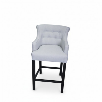 Grauer Barhocker Barstuhl Designer Stoff Design Loungestühle 8er Set 