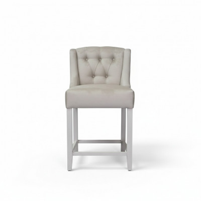 Moderne Braune Chesterfield Barhocker Luxuriöse Sitzer Designer x8 Stühle
