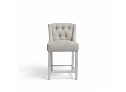 Beige Barhocker Barstuhl 10er Set Stoff Design Barstühle  Chesterfield Stühle