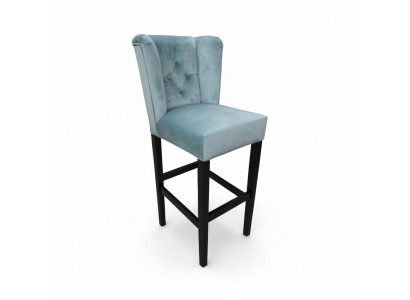 Chesterfield Bar Chair Barhocker Sessel Stuhl Hocker Bar Tresen Design Textil