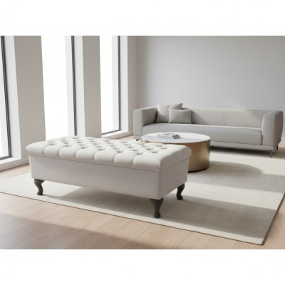 Hocker Chaiselounge Fußhocker Beistellhocker Sitzbank Chesterfield