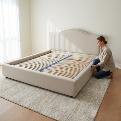 Chesterfield Bett Polster Doppel Hotel Betten 180x200cm Bettkasten