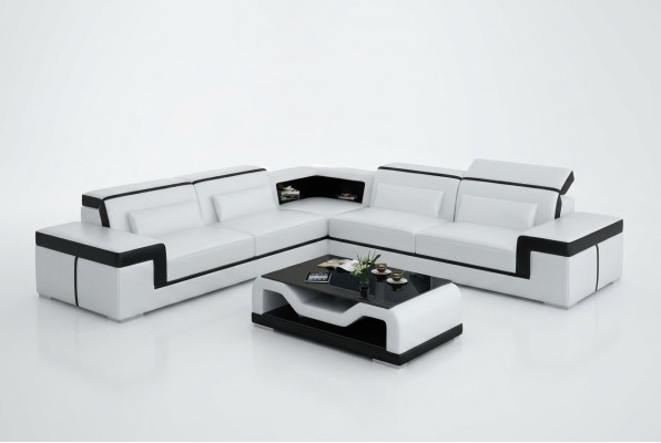 Sofa Ecksofa Couch Polster Sofas Couchen Leder Garnitur Eck Garnituren Eckcouch