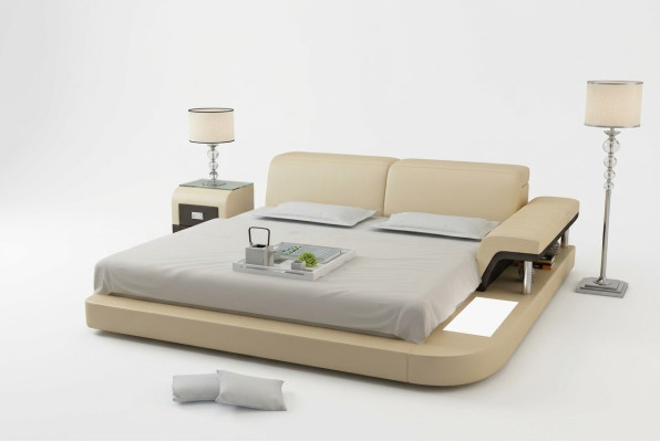 Luxus Multifunktions Wasserbett Doppel Bett Wasser Betten Polster 200x200 + USB