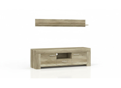 Regal + RTV Schrank Sideboard Fernseh SRTV155+P155 Fernseh Wand