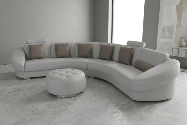 Design Ecksofa Couch Multifunktion Wohnlandschaft Textil Polster Sofas