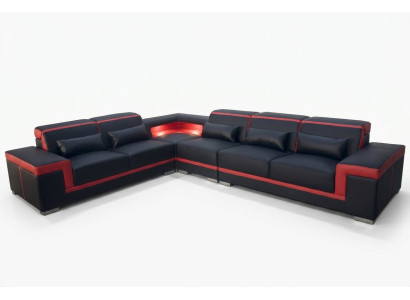 Ecksofa L-form Beige Eckcouch mit Schlaffunktion Garnitur Wohnlandschaft