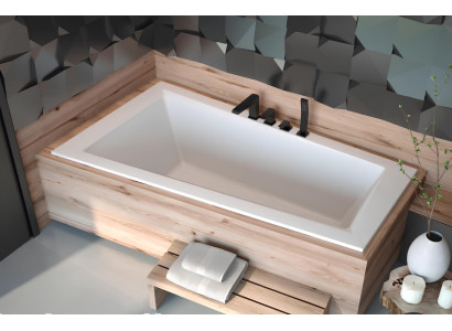Badewanne Eck Bade Wannne Badezimmer Einbau Wannen Acryl Design