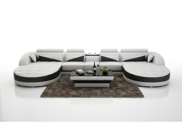 Modernes Design U-Form Ecksofa für ein stilvolles Wohnzimmer