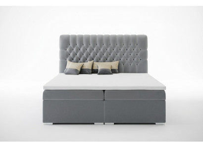 Boxspring Bett Hotel Doppel Chesterfield Luxus Betten Polster Kasten Funktion