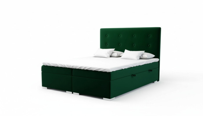 Boxspring Bett Hotel Doppel Bett Textil Luxus Betten Polster Bettkasten Funktion