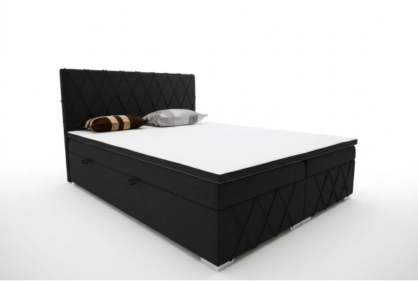 Boxspring Bett Hotel Doppel Luxus Betten Polster Bettkasten Funktion 180x200cm