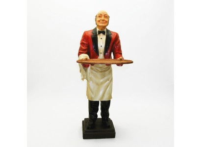 Butler Figur Statue Figuren Statuen Skulptur Restaurant Hotel 180cm Ablage Neu