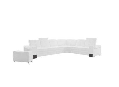 LEDERSOFA XXL WOHNLANDSCHAFT Massanfertigung LEDER ECKCOUCH GARNITUR mit USB