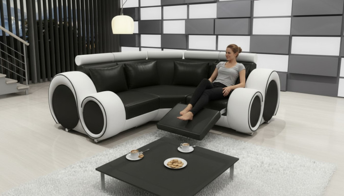 Ledersofa Wohnlandschaft Couch Design Ecksofa Berlin Sofa Massfertigung USB