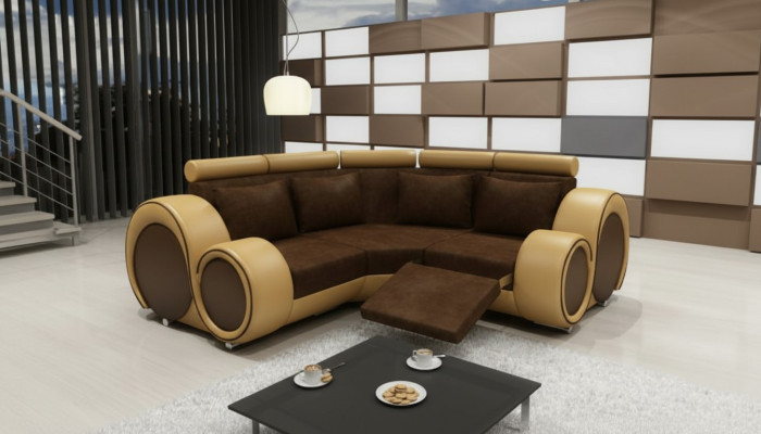 STOFFSOFA WOHNLANDSCHAFT SOFA RELAXFUNKTION COUCH ECKSOFA Massanfertigung USB
