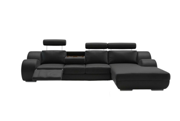 Design Garnitur Wohnlandschaft Eckcouch Couch Sofa Polster Massfertigung USB