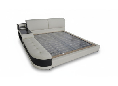 Designer Polsterbett für Schlafzimmer aus hochwertigen Materialien